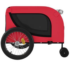 Remorque vélo pour chien 3028683-2 Noir - Rouge - 68 x 74 x 134 cm