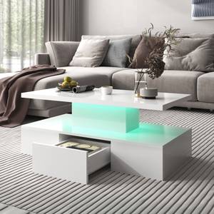 Table basse BRILLZoom Ⅱ Blanc