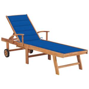 Chaise longue 3007889-1 Bleu cobalt