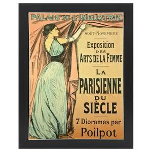 Bilderrahmen La Parisienne du Siècle Schwarz