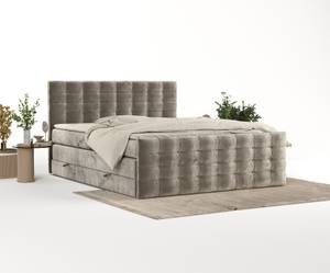 Boxspringbett Blend Beige - Breite: 120 cm