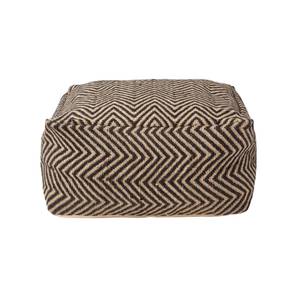 Designer Hocker Pouf Chevron 60 x 30 x 60 cm