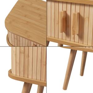 Nachttisch Nordkapp Beige - Holzwerkstoff - 48 x 45 x 30 cm