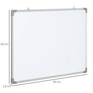 Whiteboard 911-016V01WT Weiß - Metall - 60 x 2 x 90 cm