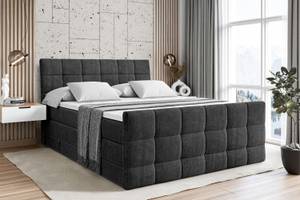 Boxspringbett APO-Z-KING Schwarz - Breite: 120 cm