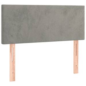 Boxspringbett 3017268-1 Hellgrau - 100 x 203 cm