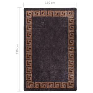 Tapis 3011480-1 Noir - Doré - 230 x 160 cm