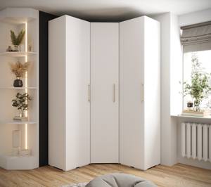 Garderobe Inova 3 Z4 Gold - Weiß