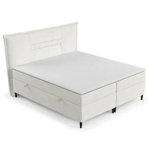 Boxspringbett Koussi I Taschenfederkern Creme - Breite: 200 cm