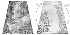Modern Vinci 1991 Teppich Rosette Grau - Textil - 80 x 1 x 150 cm