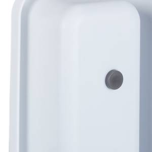 Boîte à couverts pour tiroir Gris - Blanc - Matière plastique - 33 x 5 x 40 cm