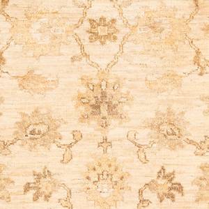 Ziegler Teppich - 147 x 76 cm - beige Beige - Kunststoff - 76 x 1 x 147 cm