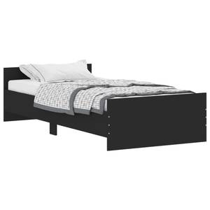 Bettgestell M675882 Schwarz - 93 x 193 cm