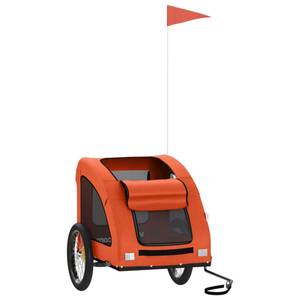 Remorque vélo pour chien 3028682 Orange - 68 x 72 x 137 cm