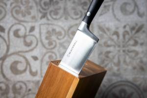Messerblock 164397 6-teilig Silber - Holzwerkstoff - Holz teilmassiv - 17 x 32 x 1 cm