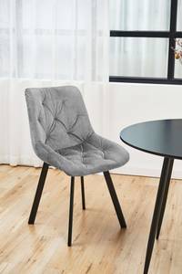 Lot de 2 Chaises SJ.33 Gris - Lot de 2