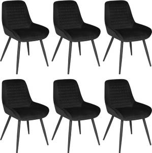 Barhocker Baraa (6er Set) Schwarz