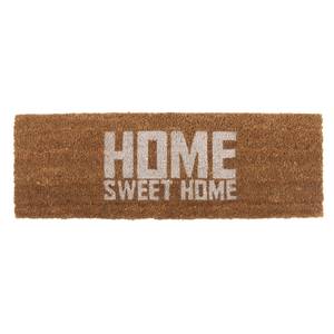 Paillasson Home Sweet Home Marron - Fibres naturelles - 26 x 1 x 75 cm