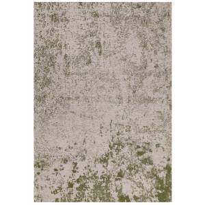 Tapis de salon tissé plat RADA Vert - 120 x 170 cm