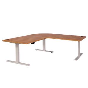 Tischplatte D40 für Eck-Schreibtisch Braun - Holz teilmassiv - 177 x 2 x 97 cm