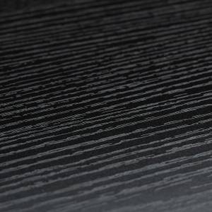 Schwarzer Konsolentisch mit 2 Ablagen Schwarz - Holzwerkstoff - Metall - 110 x 70 x 30 cm