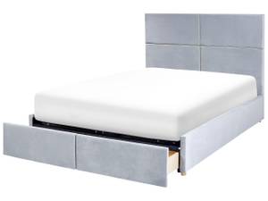 Doppelbett VERNOYES Gold - Grau - Hellgrau - Breite: 148 cm