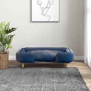 Hundesofa D04-261V00DB Blau - Textil - 66 x 24 x 96 cm