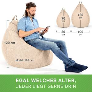 Indoor Sitzsack "Home Linen" - 300 Liter Beige
