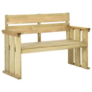 Gartenbank 3011565 Braun - Holzwerkstoff - Holzart/Dekor - 53 x 85 x 121 cm