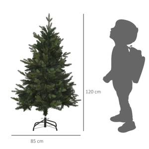 Künstlicher Weihnachtsbaum  830-244V01 Grün - Kunststoff - 85 x 120 x 85 cm