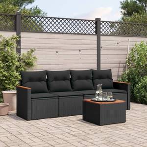 Gartensitzgruppe K3299(5-tlg) Schwarz