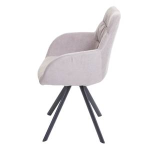 Chaise de salle à manger J69 Blanc crème