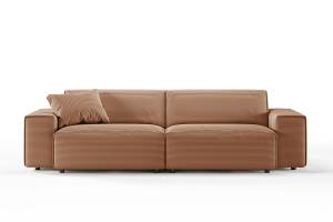 Sofa RANI 3-Sitzer Cord Braun