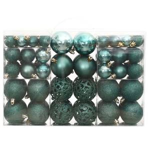 Boules de Noël (lot de 100) 295555 Vert