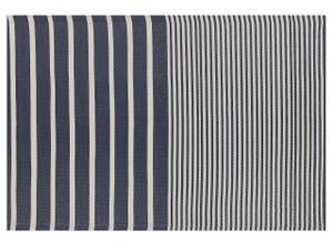 Tapis d'extérieur HALDIA Bleu - Bleu foncé - Blanc