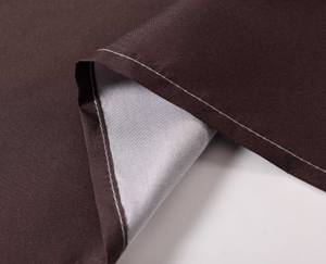 2 Flächenvorhänge Farbverlauf Microsatin Braun - Textil - 60 x 245 x 1 cm