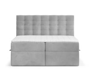 Boxspringbett Sansa Grau - Breite: 120 cm