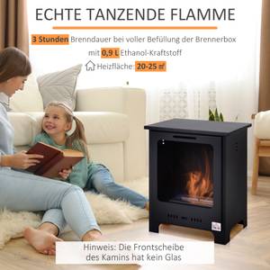 Ethanol-Kamin  820-156 Braun - Metall - 30 x 50 x 40 cm