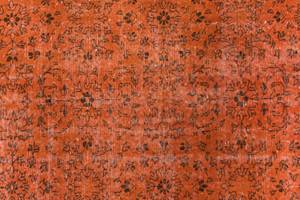 Teppich Ultra Vintage DCCXLVII Orange - Textil - 109 x 1 x 201 cm