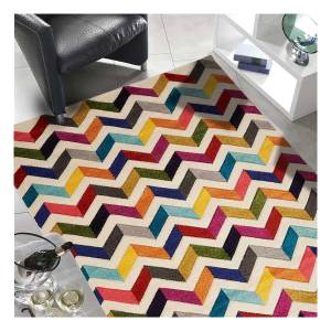 Tapis salon CHEVRON 80x150 multicolore 80 x 150 cm