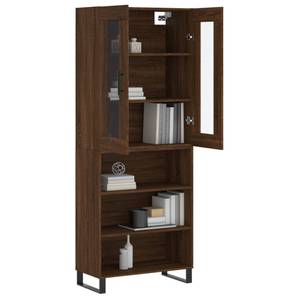 Highboard DE6806 Braun - Holzwerkstoff - 34 x 180 x 70 cm