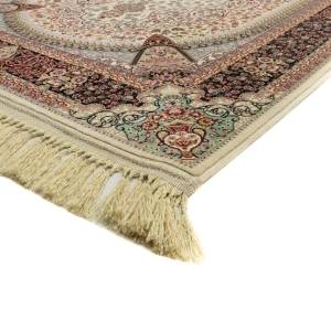 Orientteppich - Taaraa Beige - Kunststoff - 100 x 1 x 300 cm