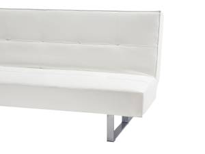 3-Sitzer Sofa DERBY Silber - Weiß