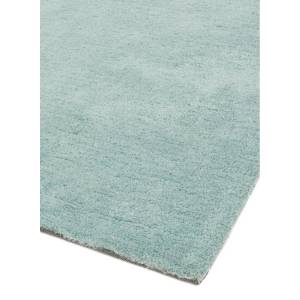 Tapis de salon moderne tissé plat LOU Bleu clair - 200 x 290 cm