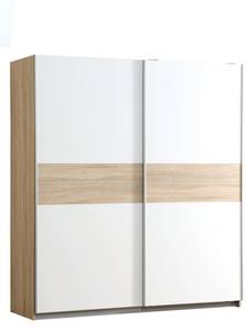 Schwebetürenschrank Wisal 15 Weiß - Holzwerkstoff - 170 x 191 x 61 cm