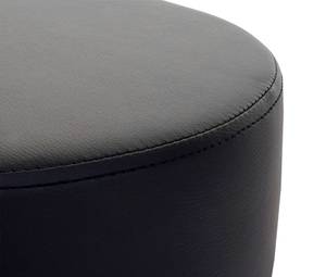 Hocker C22 Schwarz - Kunstleder - 35 x 55 x 35 cm