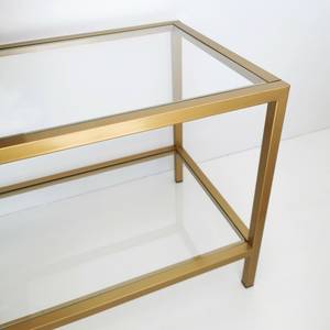 Fernsehschrank Dklaasse Gold - Glas - 40 x 45 x 130 cm