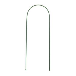 Lot de 6 arches à rosier en métal Vert - Métal - Matière plastique - 32 x 90 x 1 cm