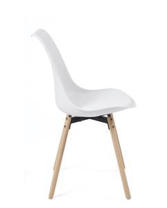 Chaise scandinave MIA (lot de 2) Blanc - Lot de 2