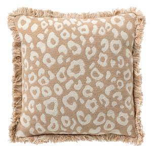 Coussin décoratif Lilo Beige - Textile - 45 x 45 x 45 cm